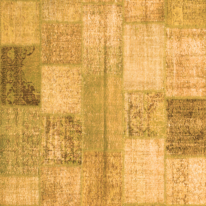 Serging Thickness of Machine Washable Patchwork Orange Transitional Area Rugs, wshcon944org