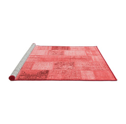 Transitional Red Washable Rugs