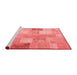 Transitional Red Washable Rugs