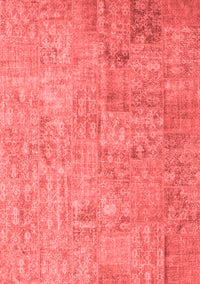 Patchwork Red Transitional Rug, con945red