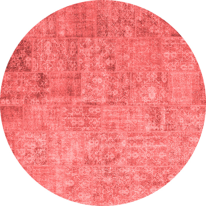 Patchwork Red Transitional Rug, con945red