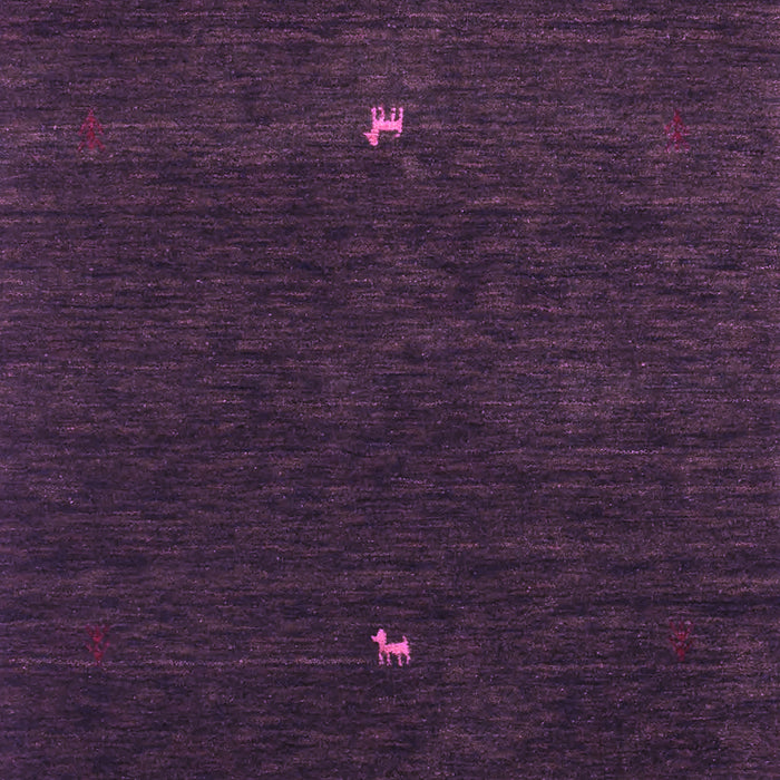 Abstract Purple Contemporary Rug, con946pur
