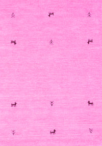 Solid Pink Modern Rug, con947pnk