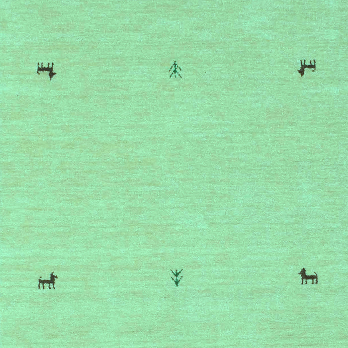 Solid Turquoise Modern Rug, con947turq