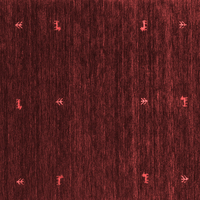 Abstract Red Contemporary Rug, con948red