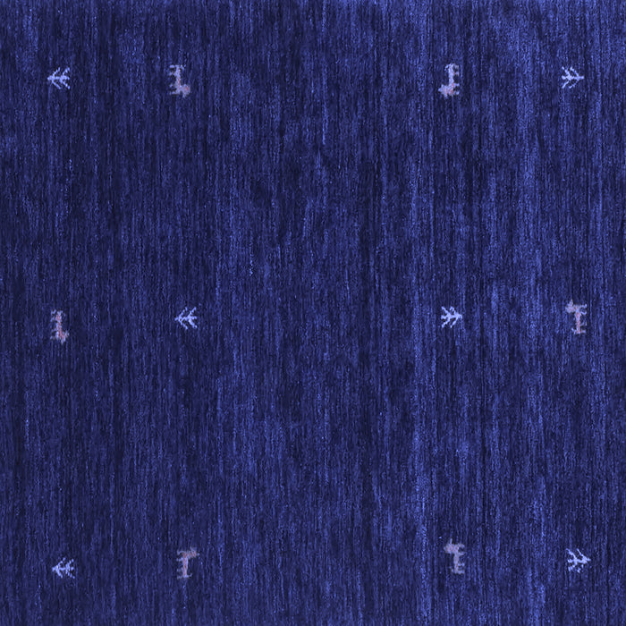 Square Machine Washable Abstract Blue Contemporary Rug, wshcon948blu