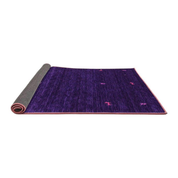 Sideview of Abstract Pink Contemporary Rug, con948pnk