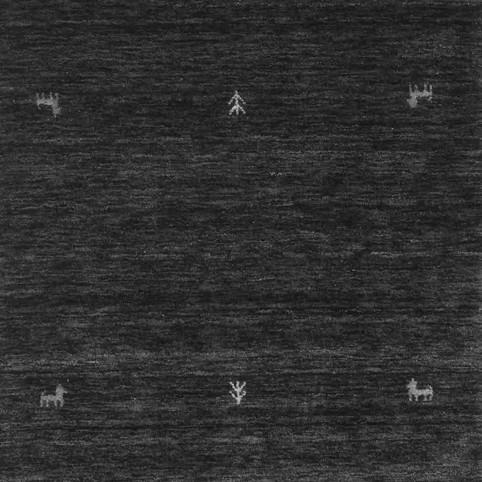 Abstract Gray Contemporary Rug, con948gry