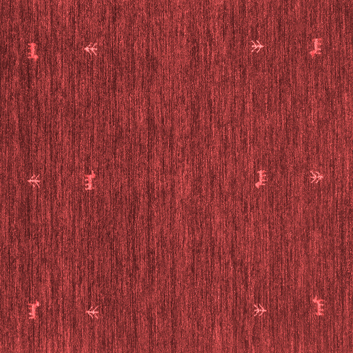 Machine Washable Abstract Red Contemporary Rug, wshcon949red