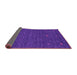 Sideview of Abstract Pink Contemporary Rug, con949pnk