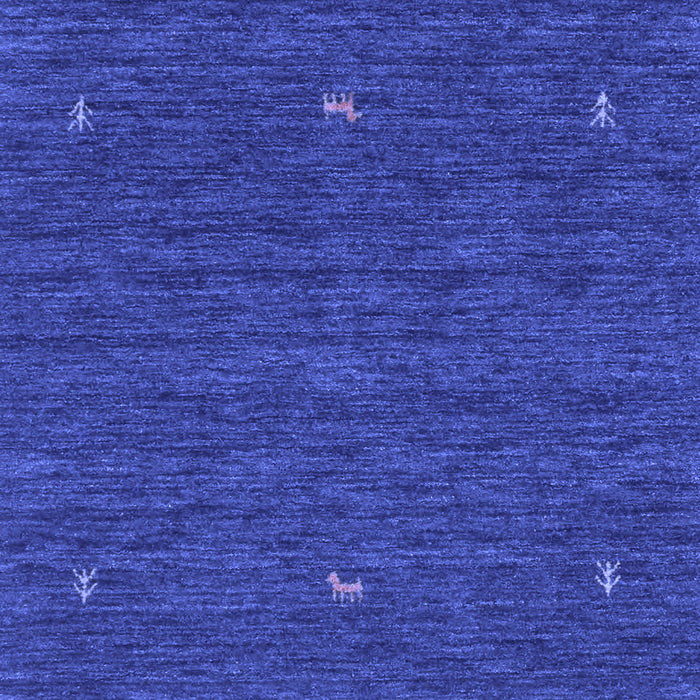 Abstract Blue Contemporary Rug, con949blu