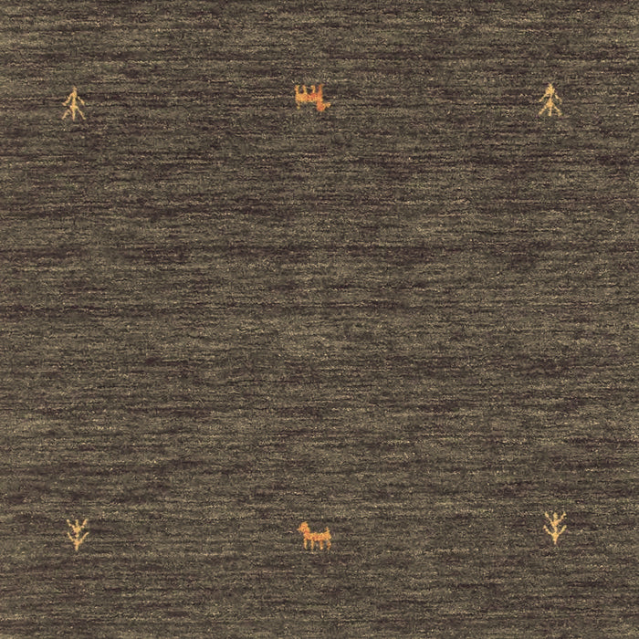 Abstract Brown Contemporary Rug, con949brn