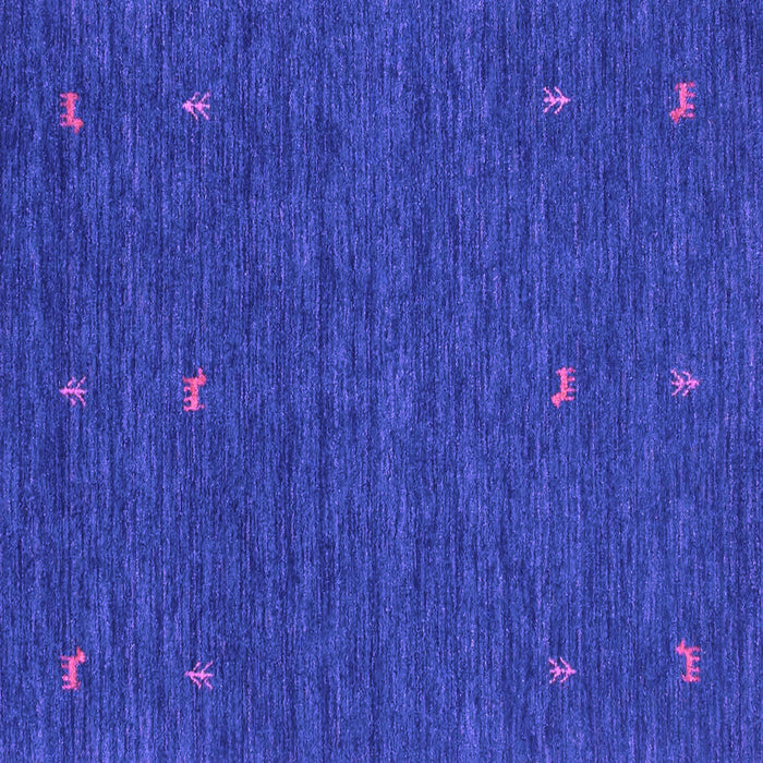 Square Machine Washable Abstract Purple Contemporary Area Rugs, wshcon949pur