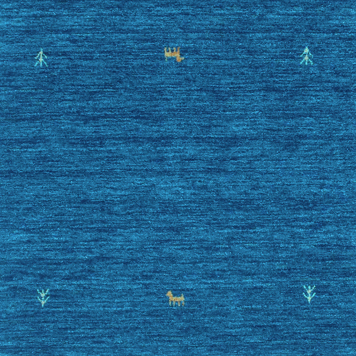 Abstract Light Blue Contemporary Rug, con949lblu