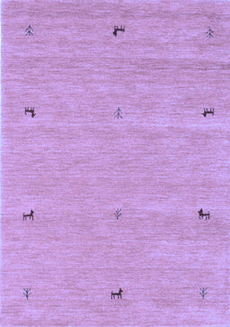 Abstract Blue Contemporary Rug, con951blu