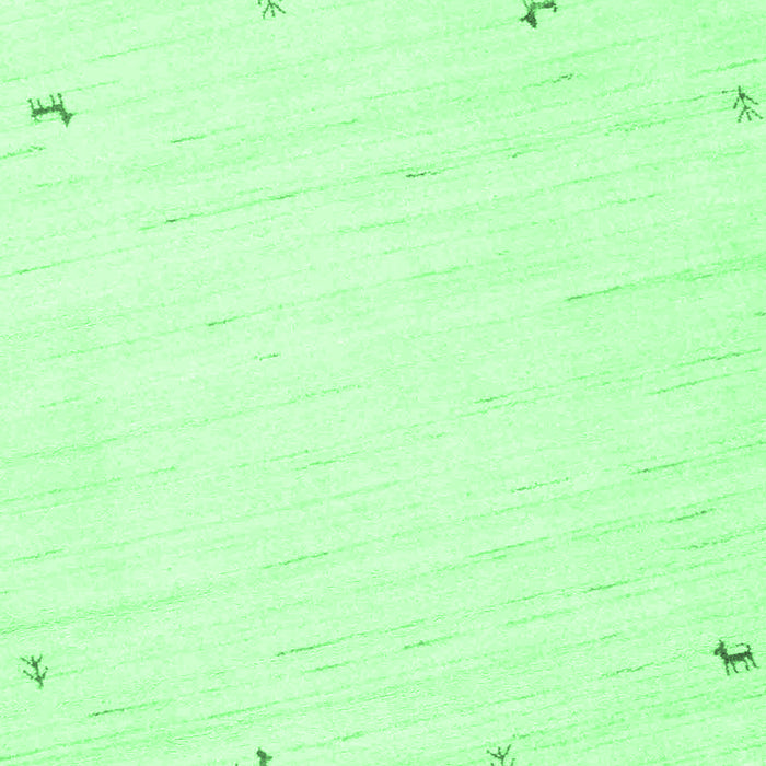 Square Solid Emerald Green Modern Rug, con952emgrn