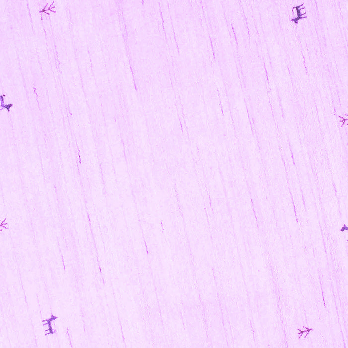 Square Machine Washable Solid Purple Modern Area Rugs, wshcon952pur