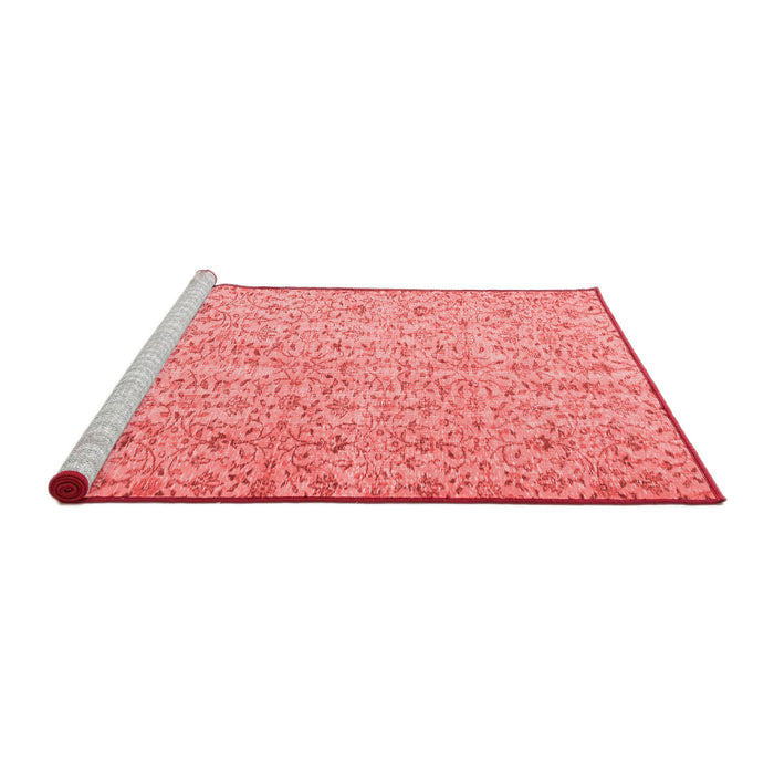 Contemporary Red Washable Rugs