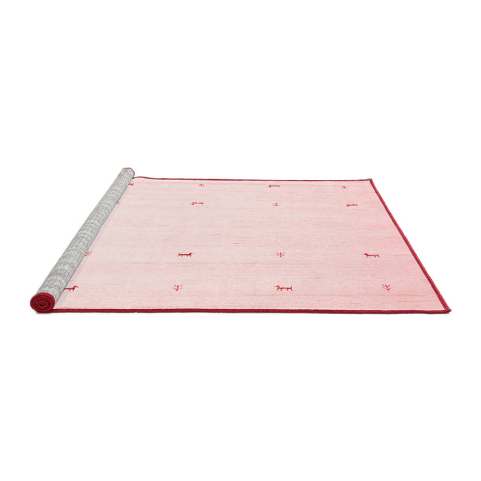 Modern Red Washable Rugs