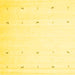 Square Machine Washable Solid Yellow Modern Rug, wshcon954yw