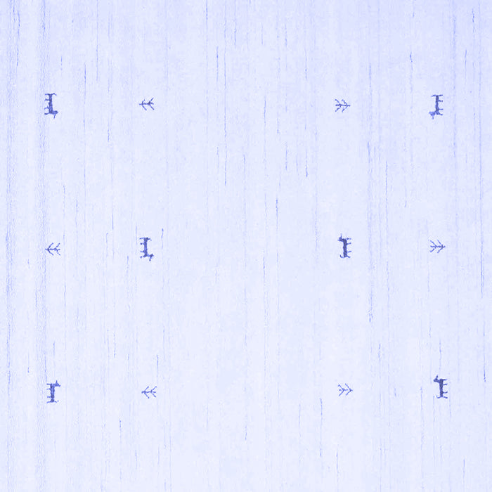 Solid Blue Modern Rug, con954blu