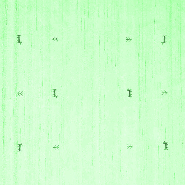 Solid Emerald Green Modern Rug, con954emgrn