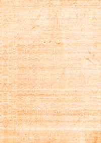 Solid Orange Modern Rug, con955org