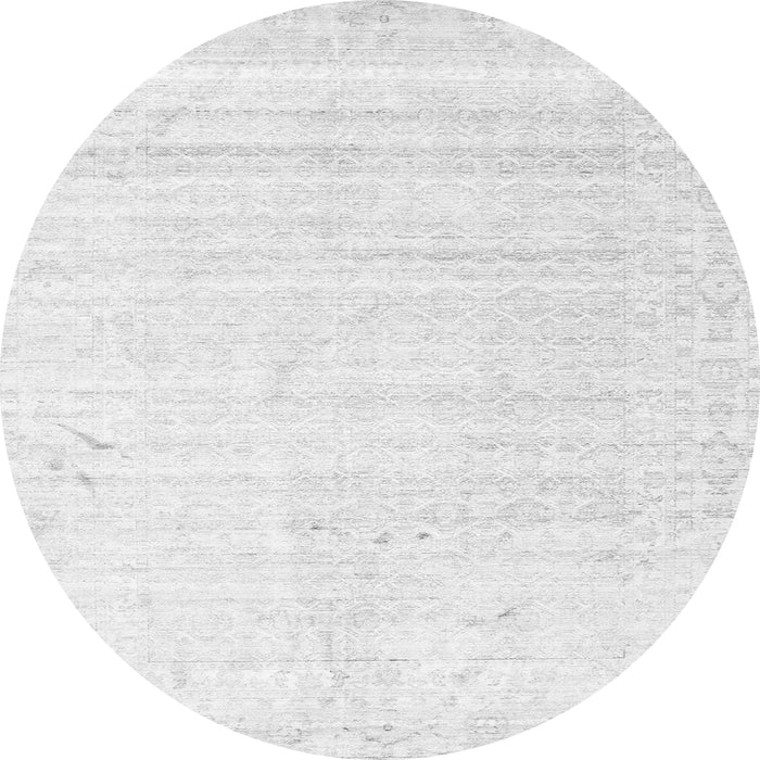 Square Solid Gray Modern Rug, con955gry