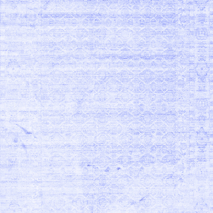 Machine Washable Solid Blue Modern Rug, wshcon955blu