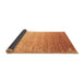 Sideview of Abstract Brown Contemporary Rug, con956brn