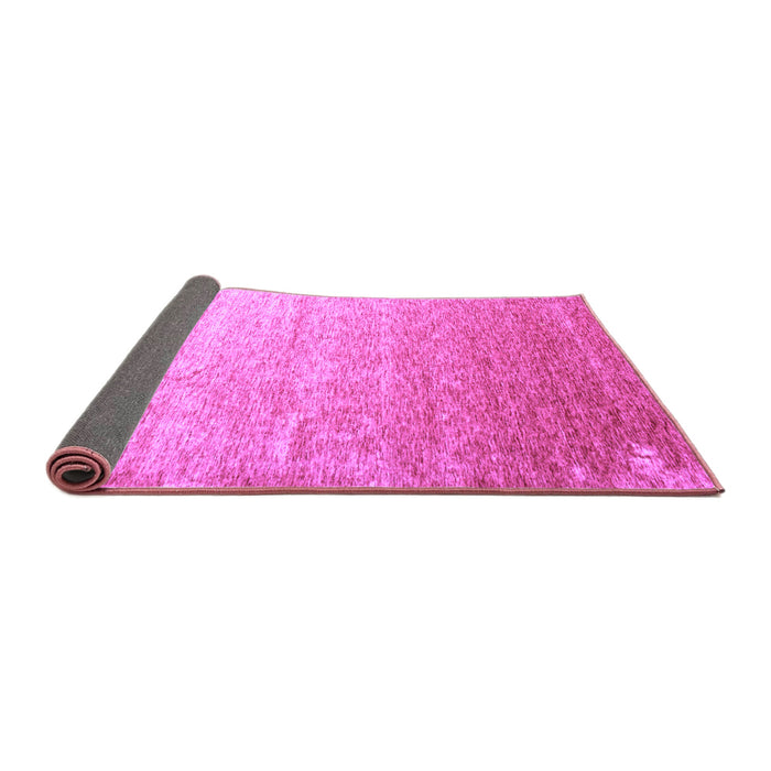 Sideview of Abstract Purple Contemporary Rug, con956pur