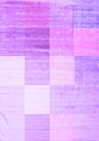 Abstract Purple Contemporary Rug, con957pur