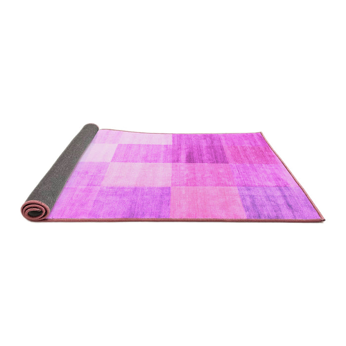 Sideview of Abstract Pink Contemporary Rug, con957pnk