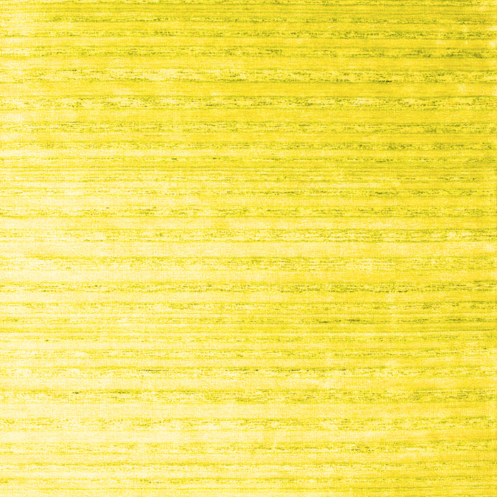 Abstract Yellow Contemporary Rug, con958yw