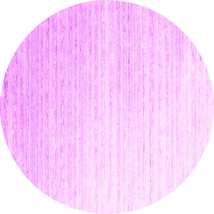 Round Abstract Pink Contemporary Rug, con958pnk