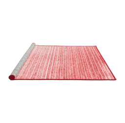 Contemporary Red Washable Rugs