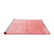 Contemporary Red Washable Rugs