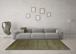 Machine Washable Abstract Light Blue Contemporary Rug in a Living Room, wshcon95lblu