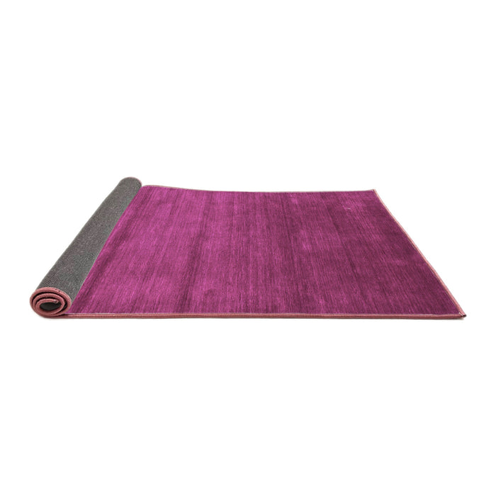 Sideview of Abstract Purple Contemporary Rug, con95pur