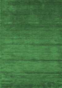 Abstract Emerald Green Contemporary Rug, con95emgrn