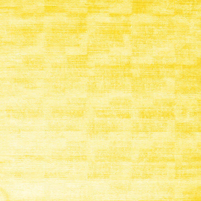 Solid Yellow Modern Rug, con960yw