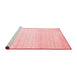 Contemporary Red Washable Rugs