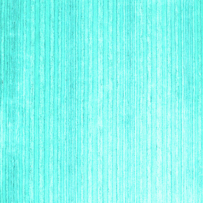 Square Abstract Turquoise Contemporary Rug, con961turq