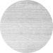 Machine Washable Abstract Gray Contemporary Rug, wshcon961gry