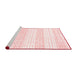 Contemporary Red Washable Rugs