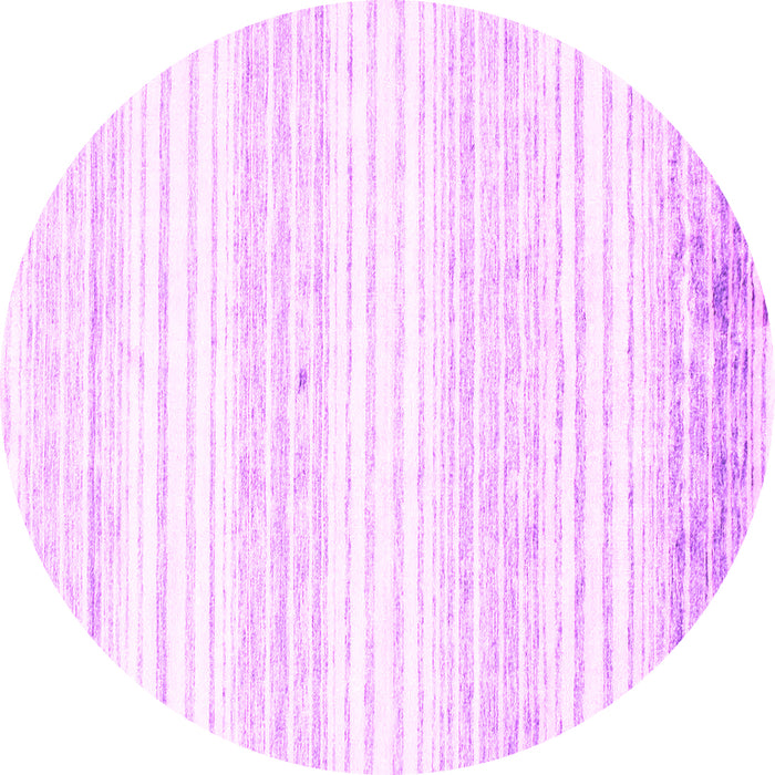 Round Abstract Pink Contemporary Rug, con962pnk