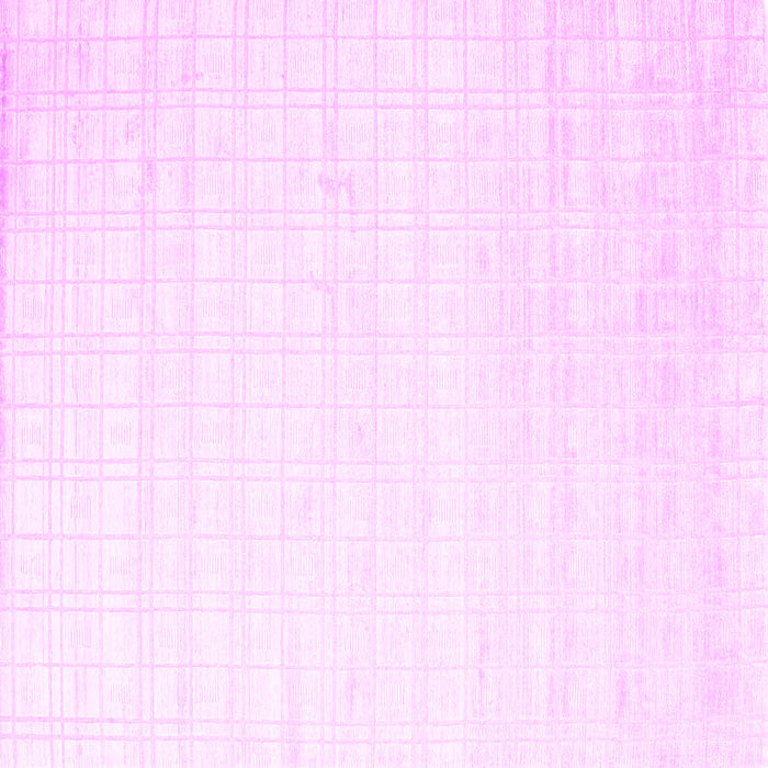 Square Machine Washable Solid Pink Modern Rug, wshcon963pnk