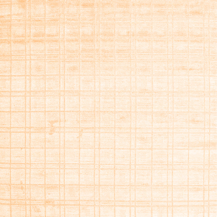 Serging Thickness of Machine Washable Solid Orange Modern Area Rugs, wshcon963org