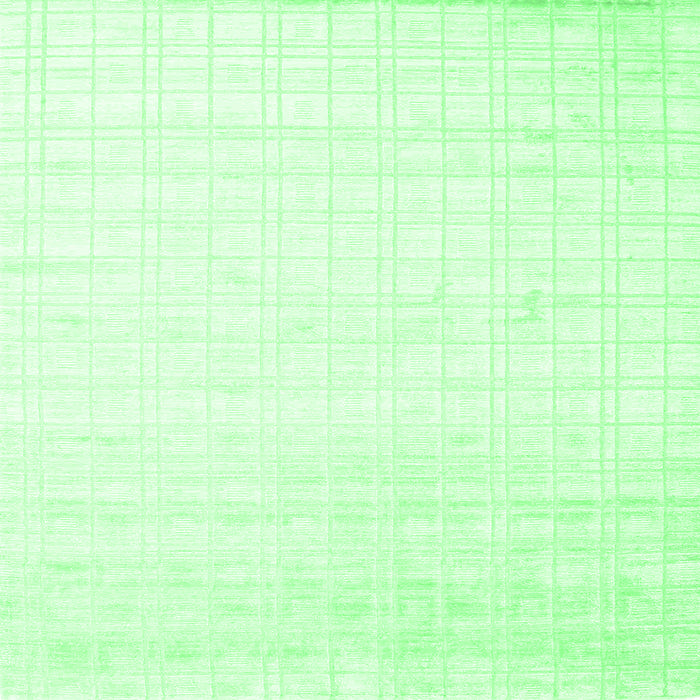 Square Solid Emerald Green Modern Rug, con963emgrn