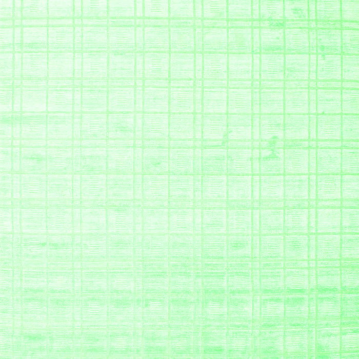 Solid Green Modern Rug, con963grn